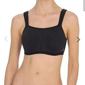 NWT NATORI Womens Convertible Coolmax Yogi Contour High Impact Sports Bra 36DD